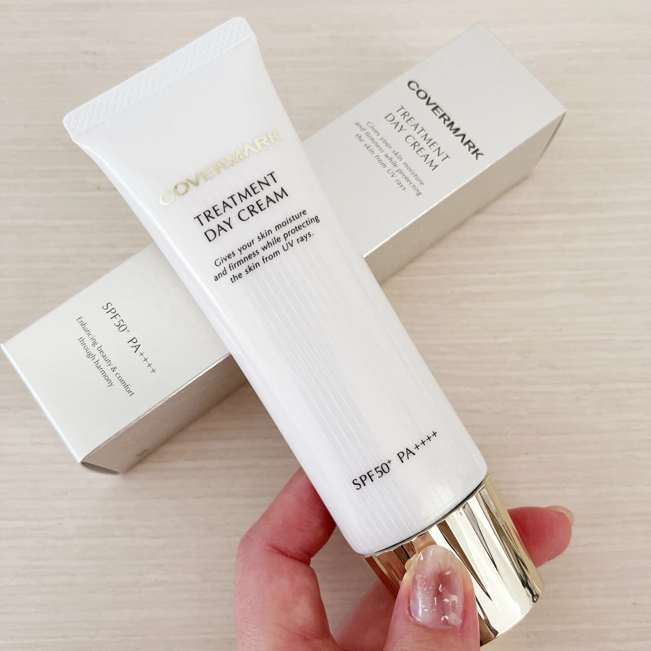 【スキンケア】夕方のお疲れ肌で悩む方に！日中ダメージから肌を守るスキンケアクリーム。カバーマーク トリートメント デイ クリーム_4