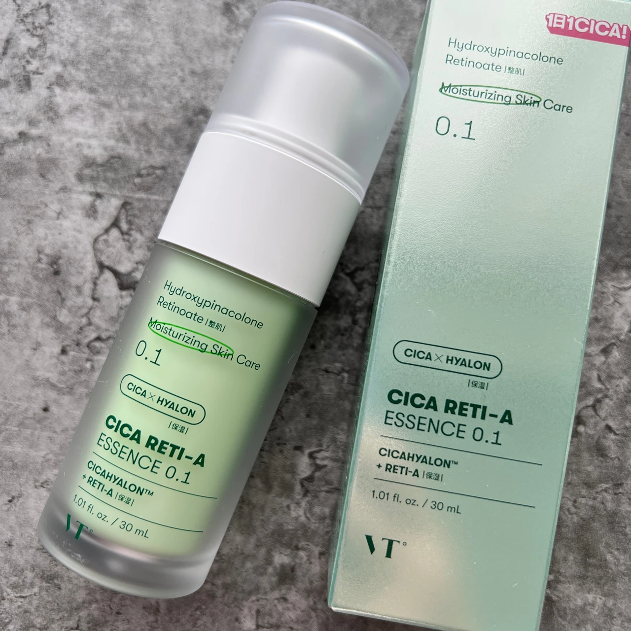 【次世代のシカレチノール】Wアプローチで毛穴レスなキメの整った肌へ!VT COSMETICS シカレチA エッセンス0.1【肌沈静・エイジングケア】_5