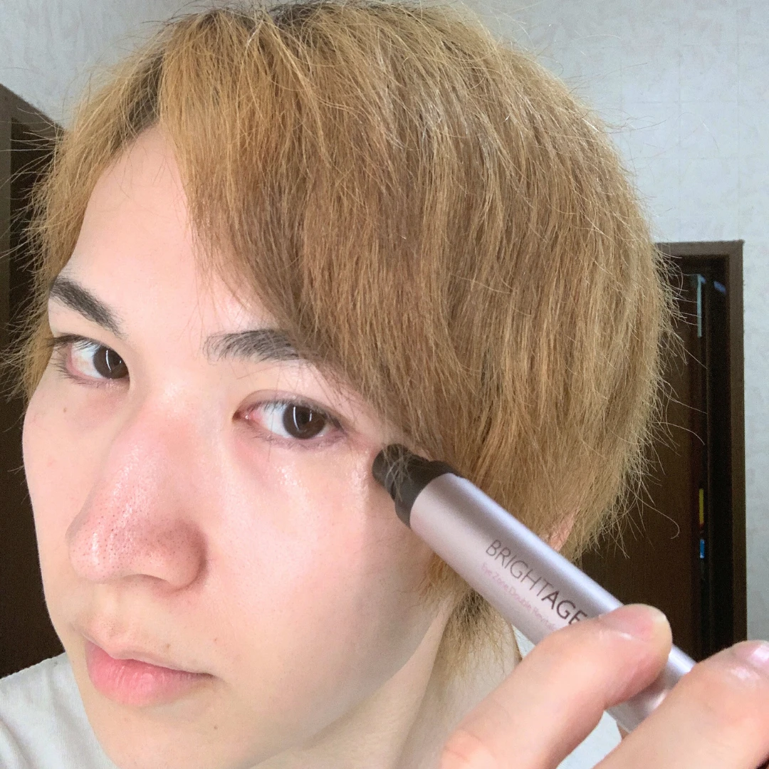 【BRIGHTAGE(ブライトエイジ)】目元ケアに新革命?!『2in1スティック』でメイクなしでも盛れる目元に!_2_1