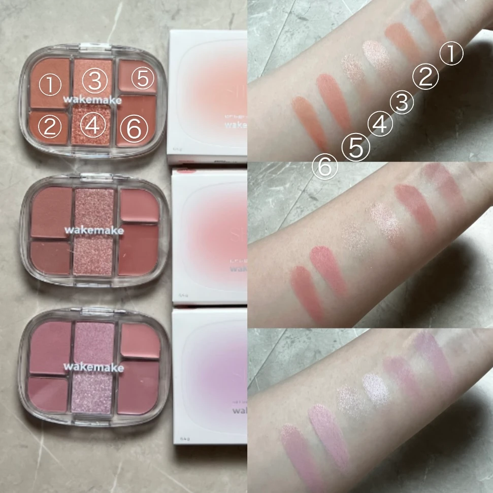 【ウェイクメイク】マルチパレットで何通りも楽しめちゃう！チーク、ハイライト、アイシャドウ_5