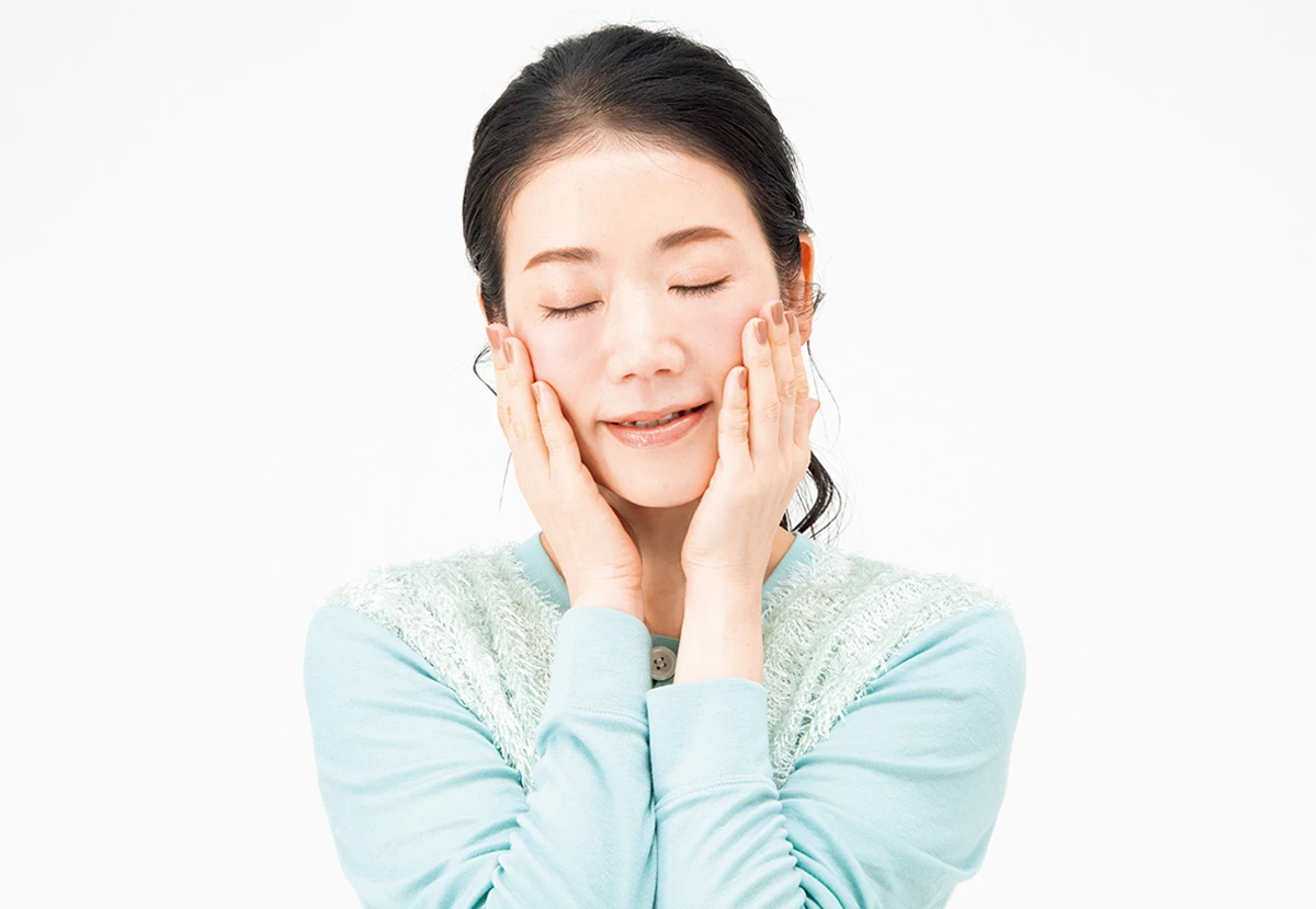 弓気田みずほさん　キュレル 潤浸保湿 フェイスクリームの使い方②