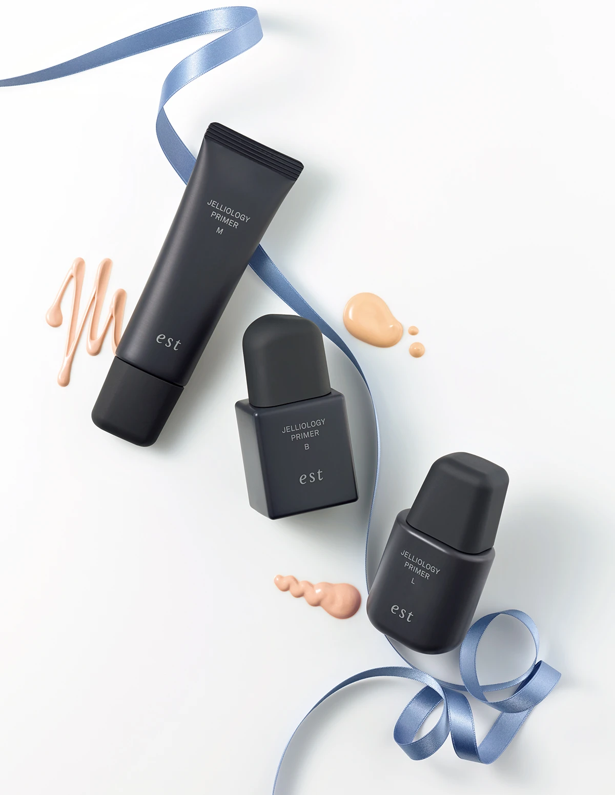 エスト ジェリオロジー プライマー M (うるおい)タイプ、エスト ジェリオロジー プライマー B (明るさ)タイプ、エスト ジェリオロジー プライマー L (ハリ)タイプ