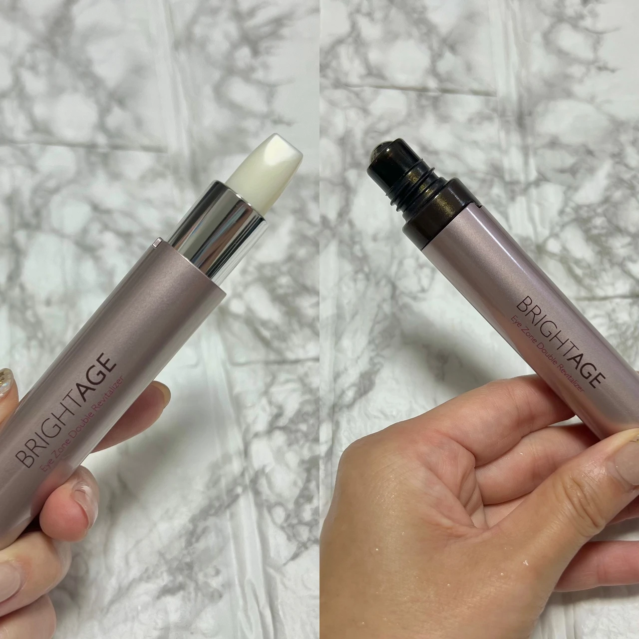 セラムとバームの2in1アイケア【BRIGHTAGE
アイゾーン ダブルリバイタライザー】_2