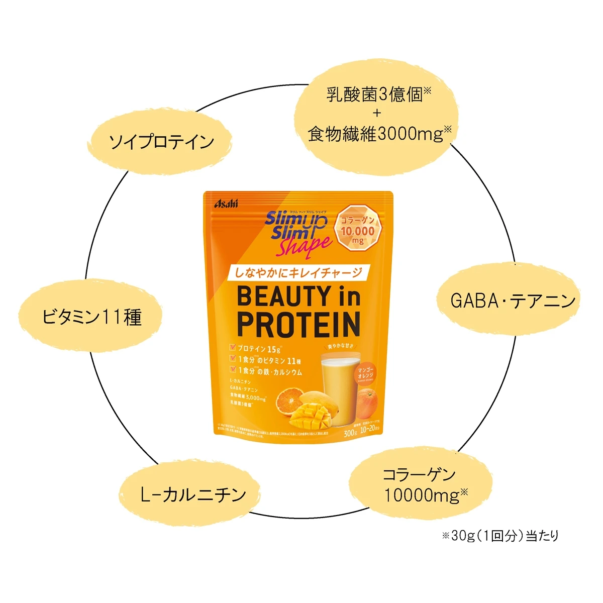 スリムアップスリムシェイプ BEAUTY in PROTEIN 300g ×2袋