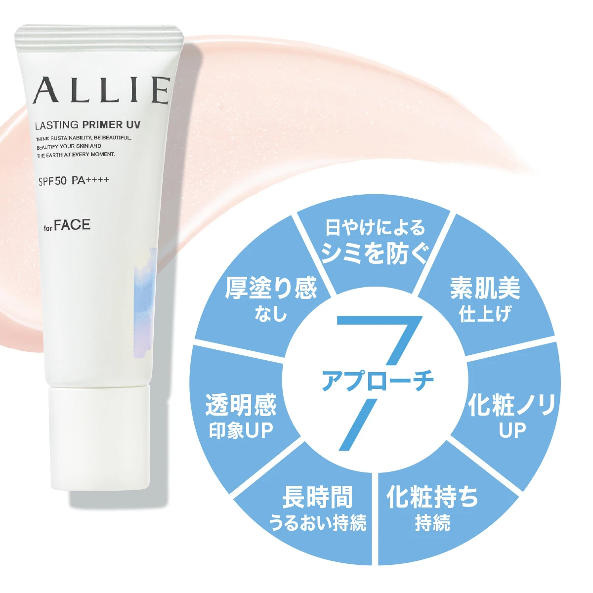 芳根京子さんも夢中♡ 日中の美肌※1を叶えてくれるALLIEの美耐久プライマーUVに接近！_2