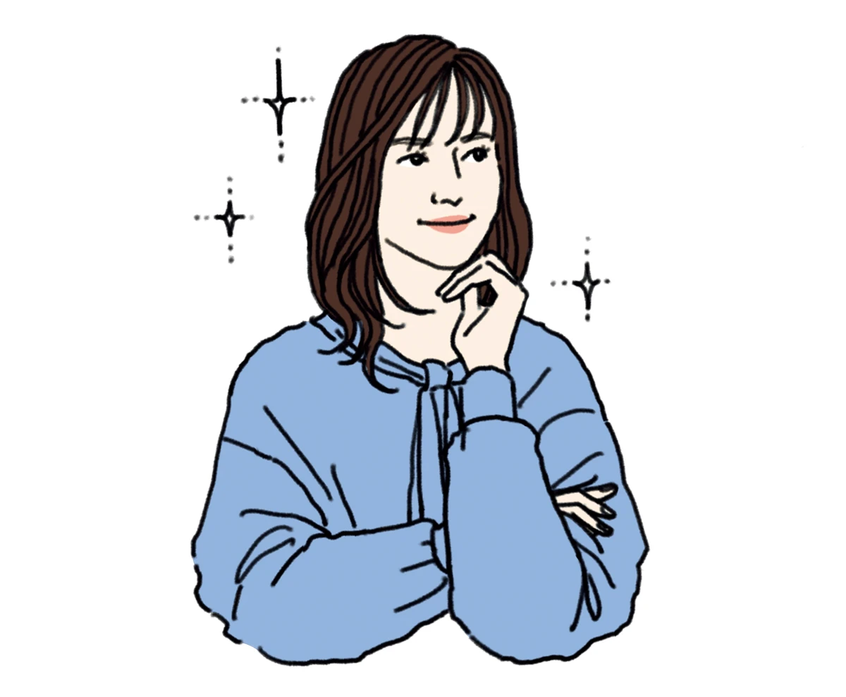 安倍佐和子さんイラスト