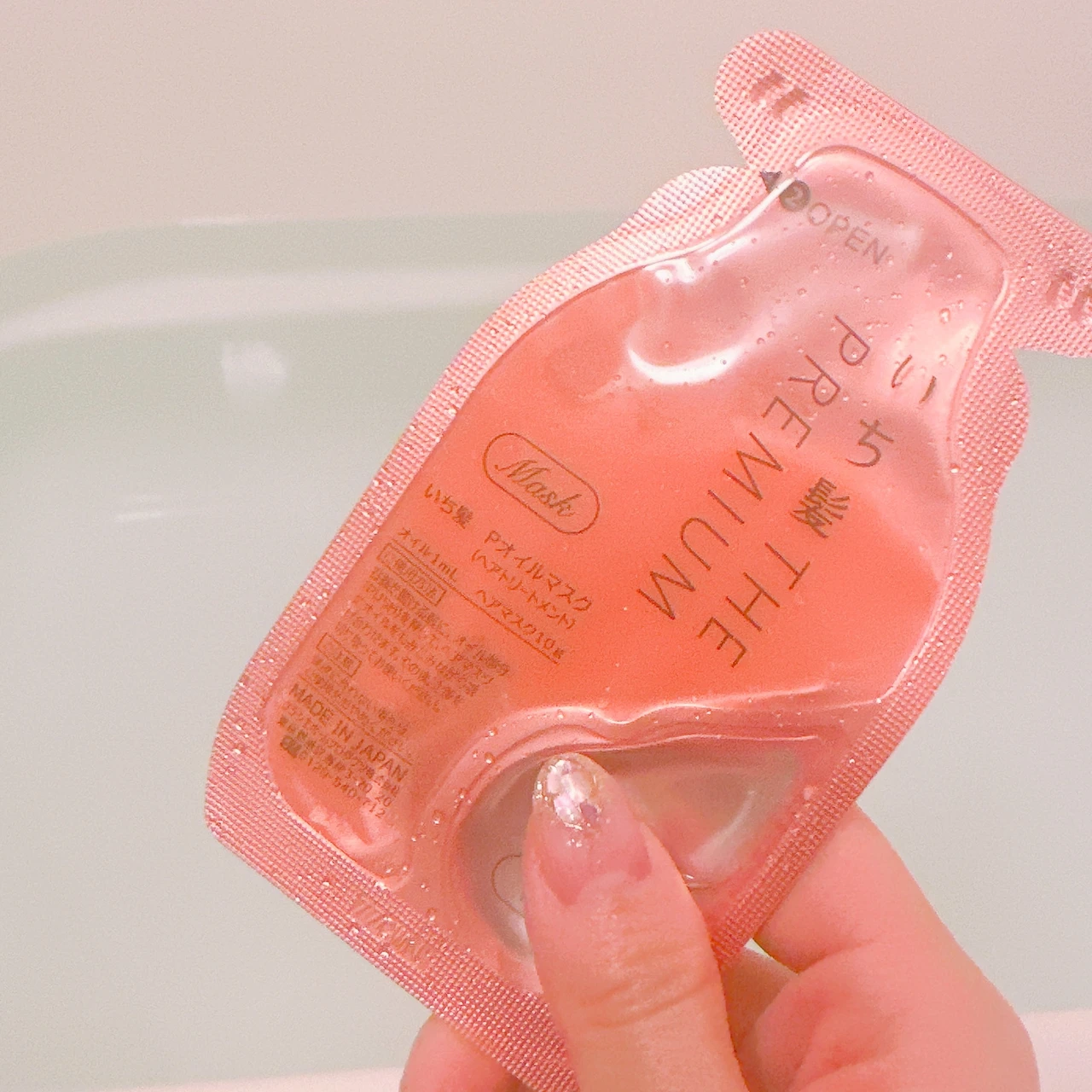 【新体験!】いち髪 美容オイル×ヘアマスク 使う直前に混ぜて使ってするんとまとまる髪に♡_3