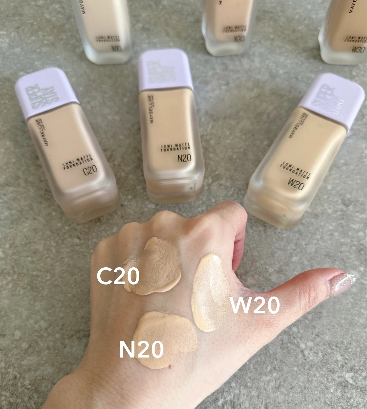 超うす膜なのに崩れにくい！メイベリンから待望の新作✨【 𝑴𝑨𝒀𝑩𝑬𝑳𝑳𝑰𝑵𝑬 𝑵𝒀 】SPステイ ルミマット リキッドファンデーション_2