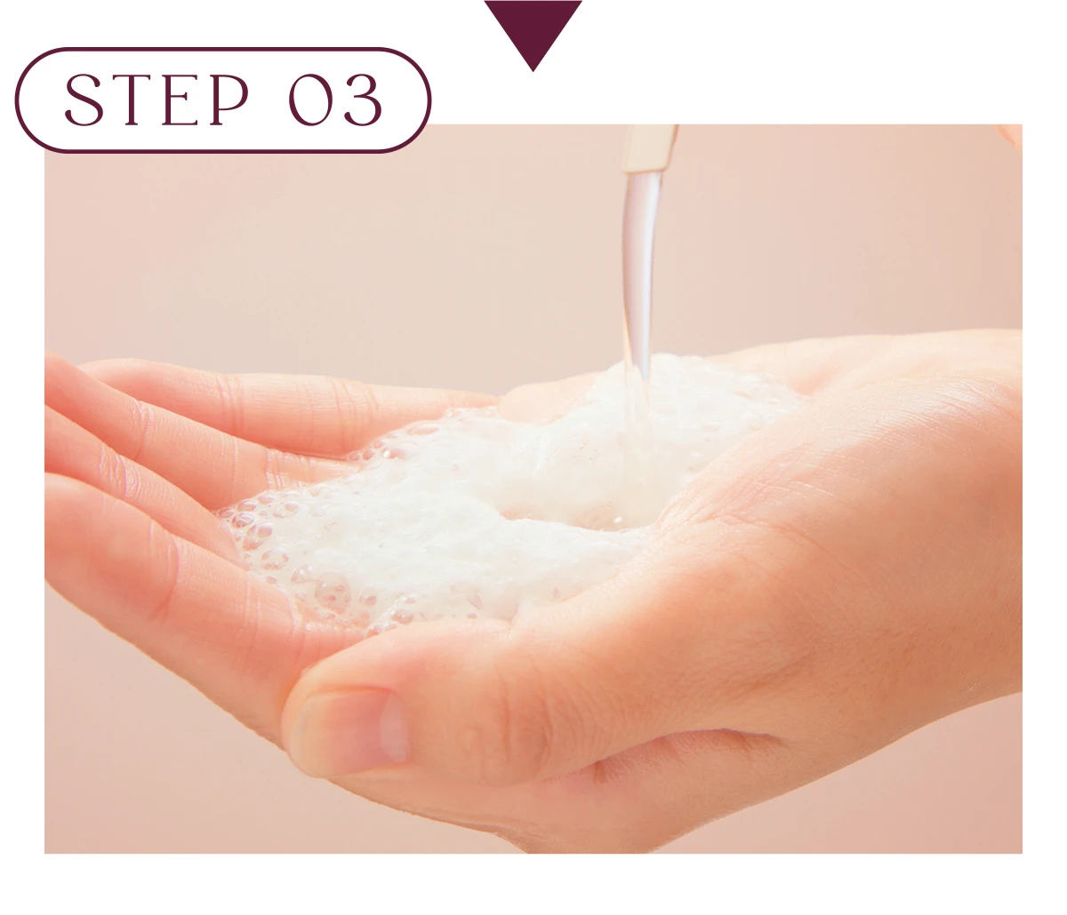 生炭酸シャンプー おすすめの使い方 STEP03