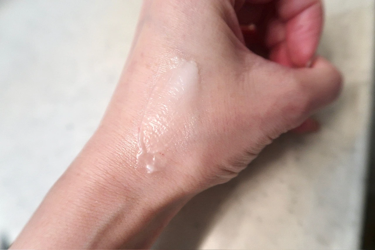 スムースクレンジングバームのテクスチャー２