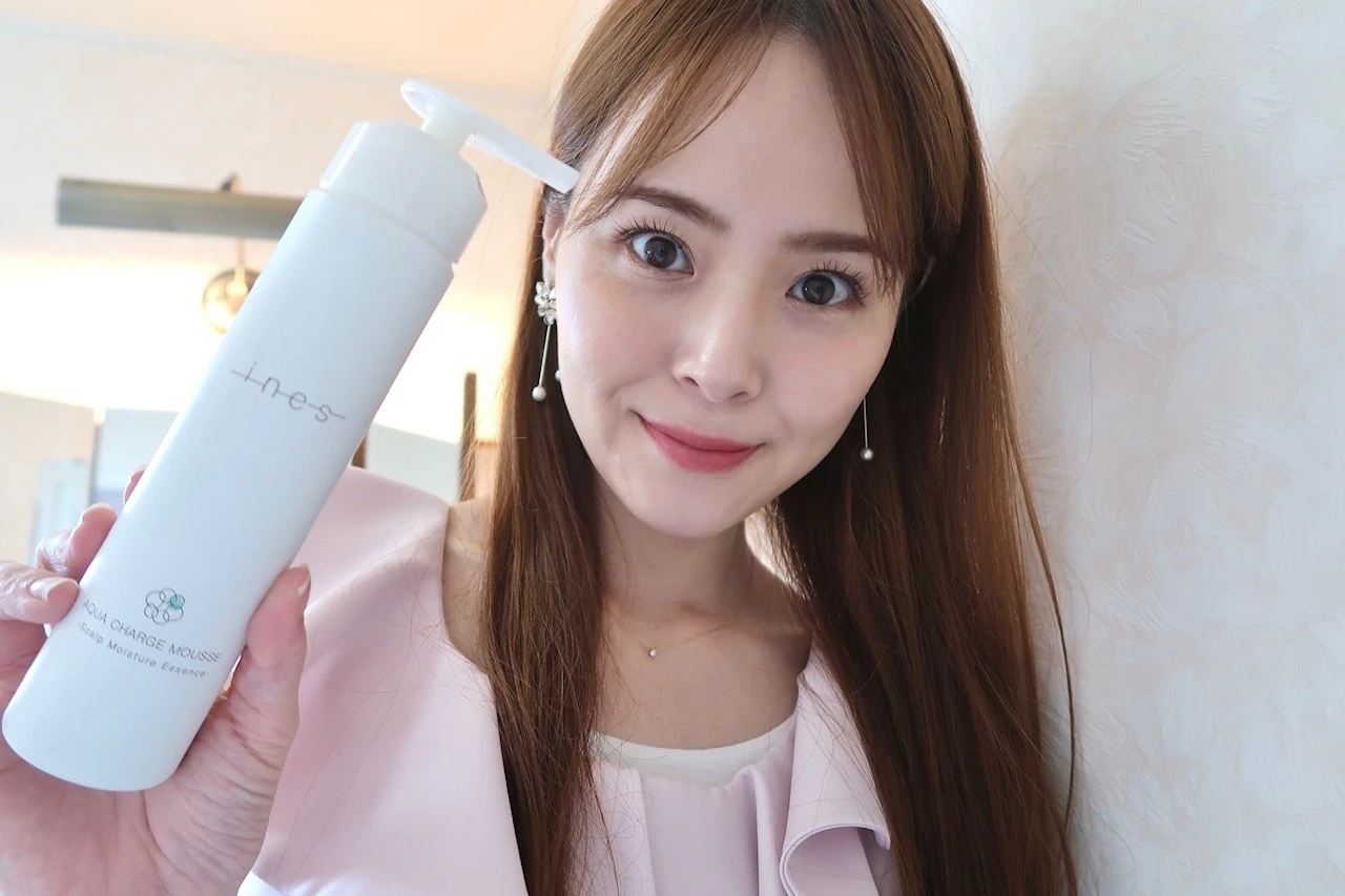 【2022年8月6日発売!頭皮も顔と同じく潤して保湿♡頭皮の毎日ケアを取り入れませんか?】ines アクア チャージ ムース_5