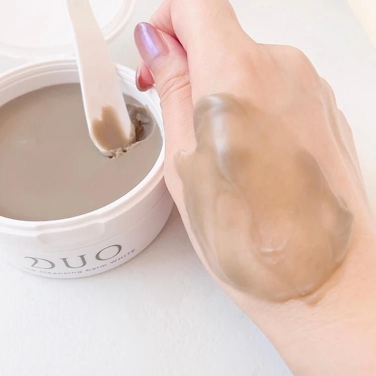 【クレンジングバーム】パワーアップした青のDUO《デュオ ザ クレンジングバーム ホワイトa》くすみケアや透明感が欲しい人におすすめ_2_2
