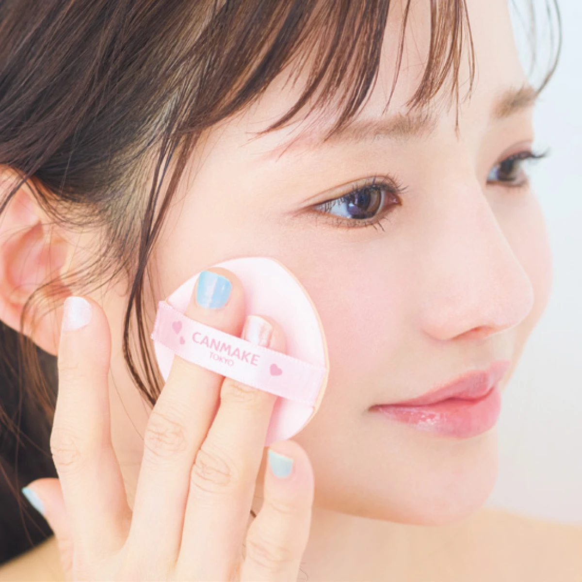 モデル ハ・ヨンス CANMAKEを使ったお直しのコツ