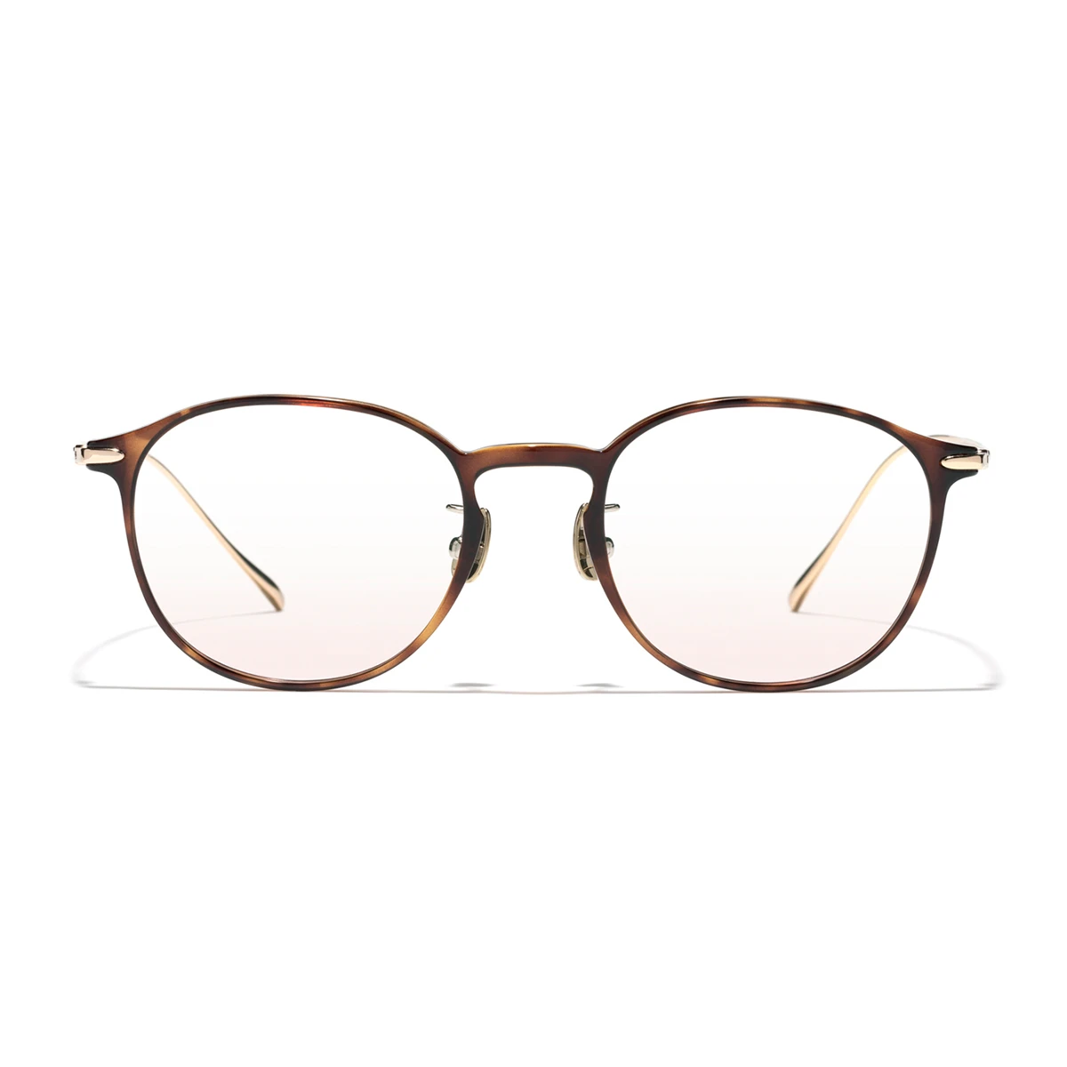 チークカラーレンズ ピーチピンク