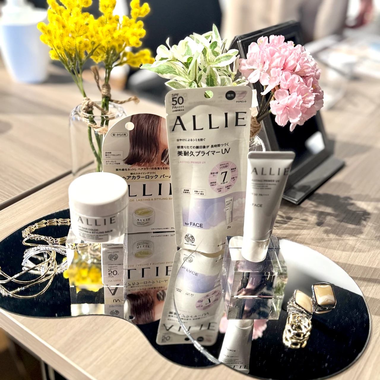 ALLIE アリー UV ヘアカラーロック バーム