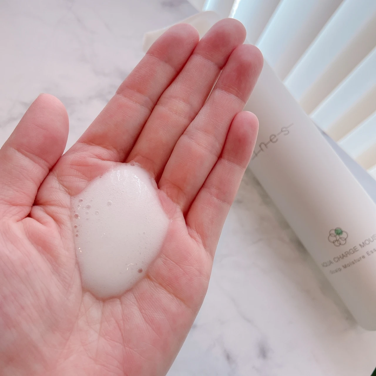 【夏場の過酷な頭皮環境に！！】じゅわ〜っと炭酸泡でリフレッシュ✨ines「アクア チャージ ムース」🫧_2_2