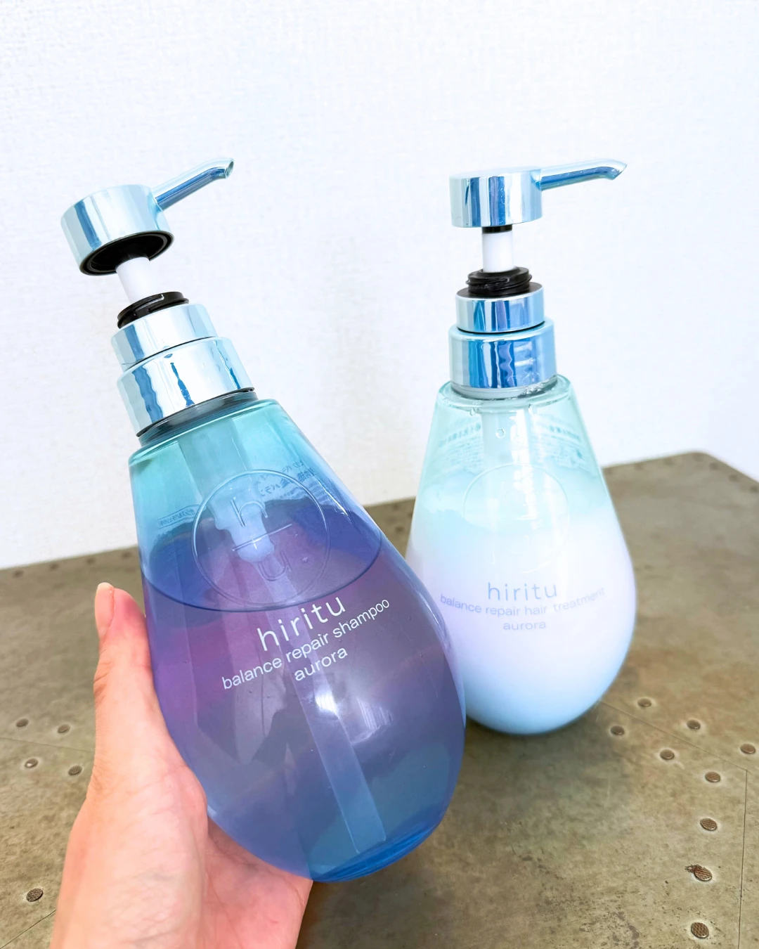 hiritu(ヒリツ) オーロラシリーズ シャンプー トリートメント