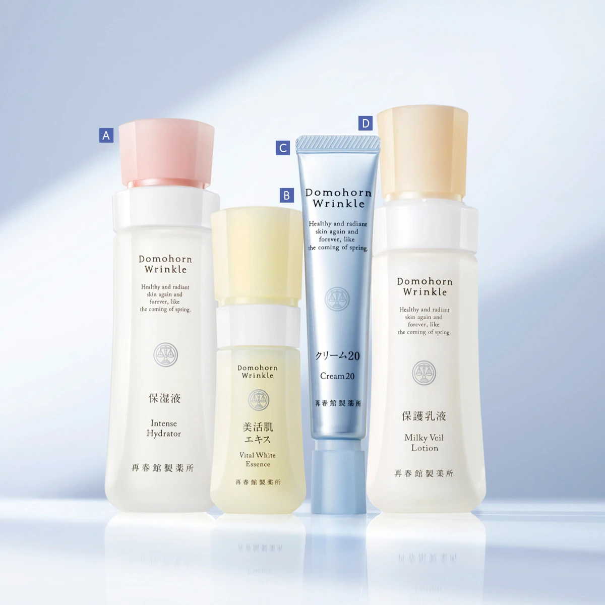 ドモホルンリンクル　基本４点　進化