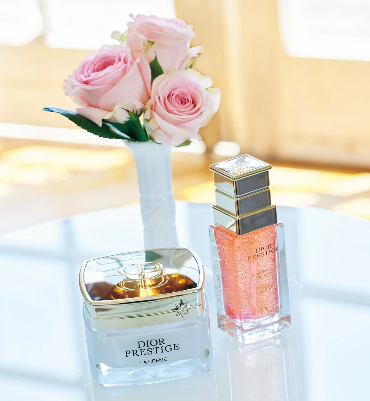 マイクロ ユイル ド ローズ セラム/ラ クレーム N