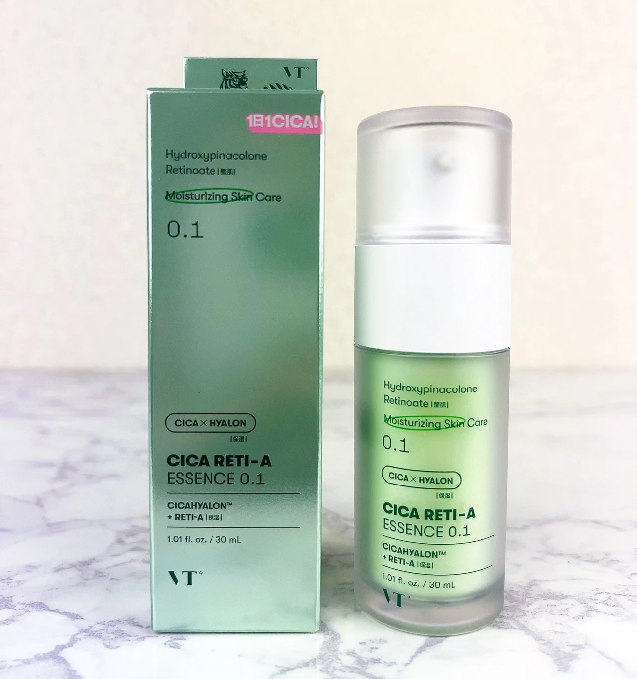 【次世代シカレチノール】2週間で即実感！？肌荒れ×たまご肌のWケア！VT cosmetics(ブイティーコスメティックス)人気の新作！シカレチＡ エッセンス0.1 🐅🍃【エイジングケア】_9