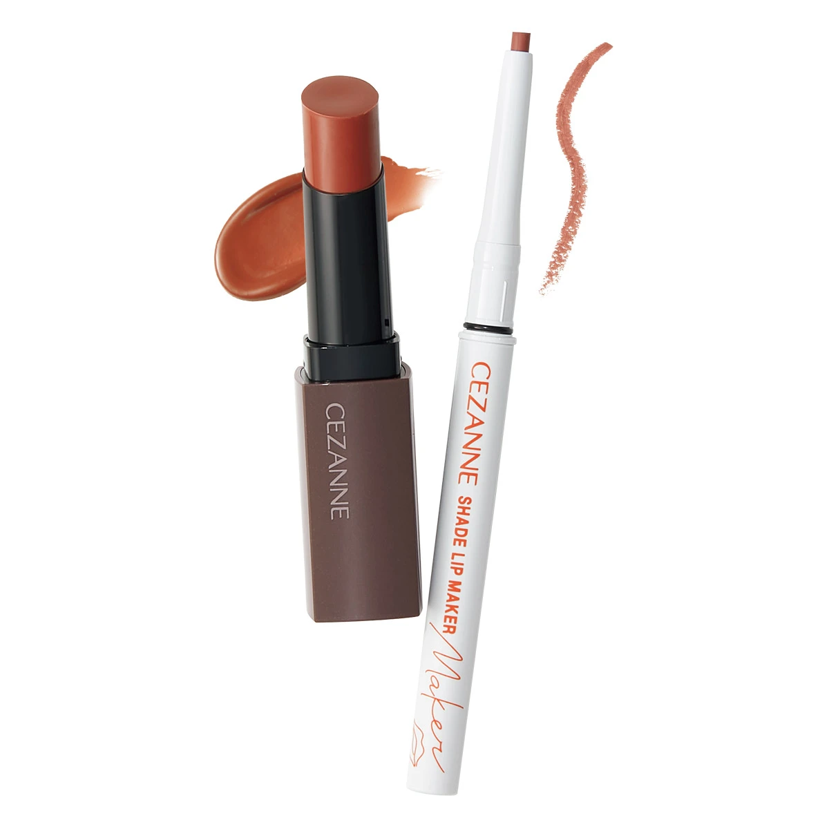 リップカラーシールド 02、影色リップメイカー 01