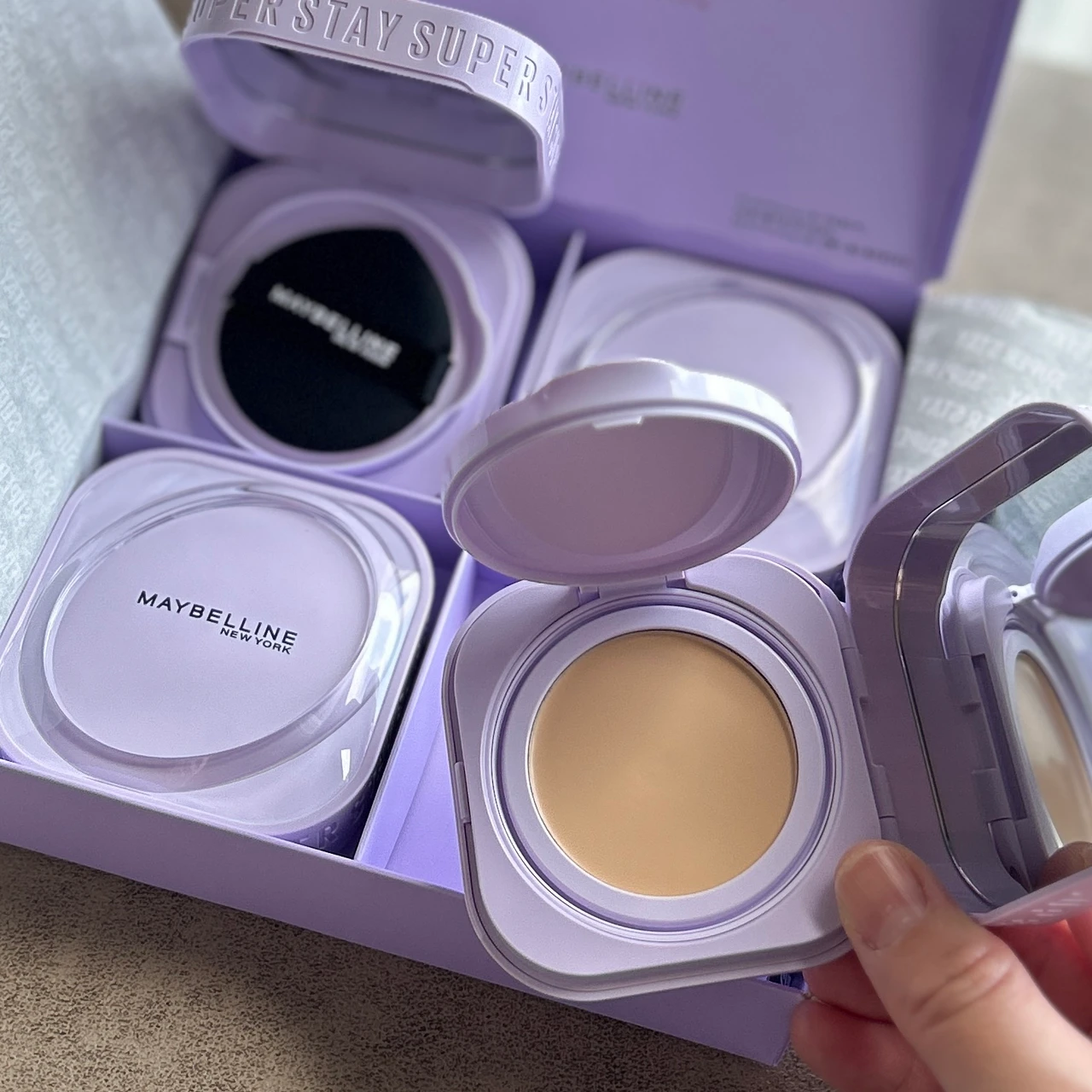 メイベリン SPステイ クリームパクト ファンデーション