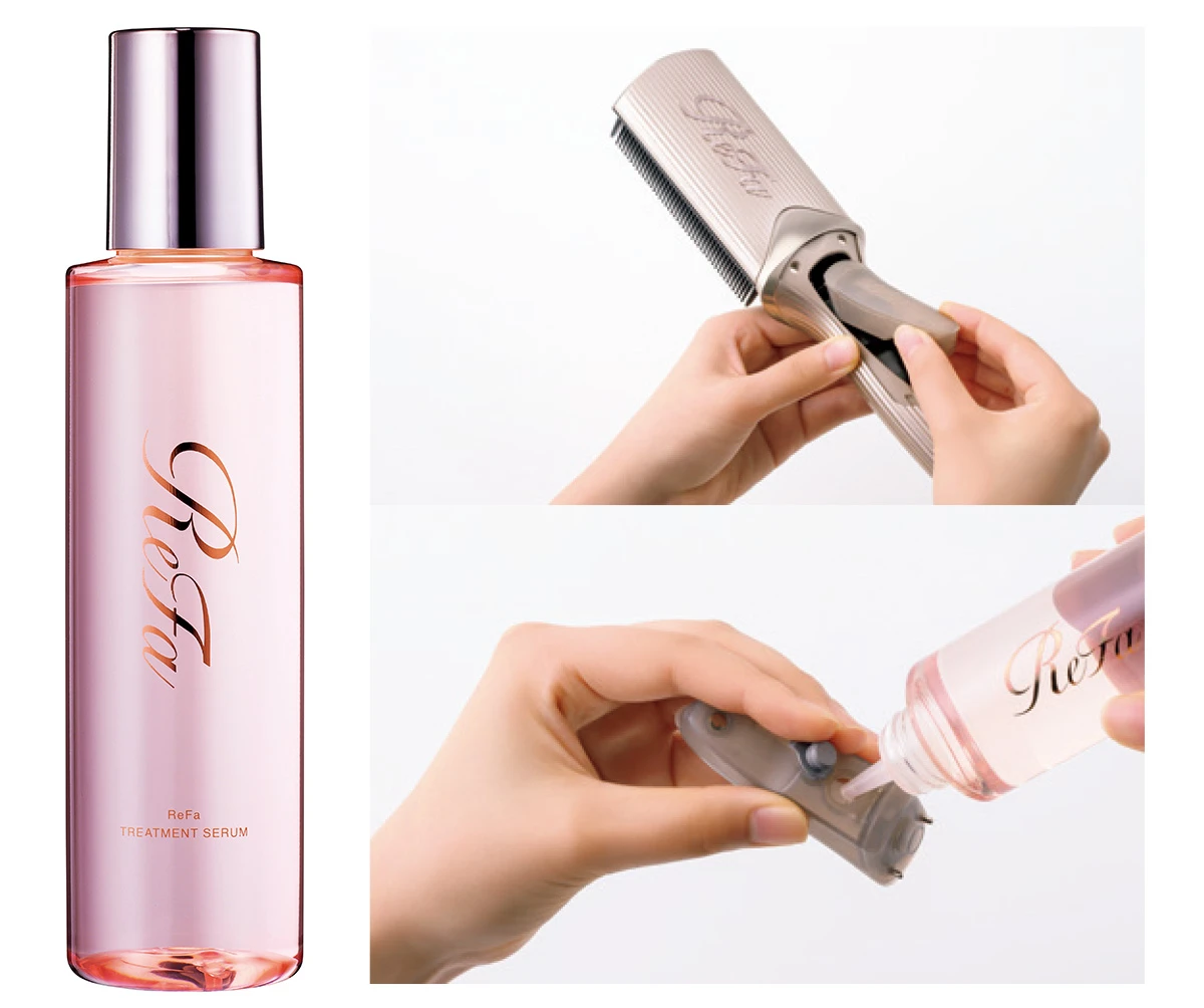 リファトリートメントアイロン　トステア®　専用セラム　髪の芯からの補修をサポート