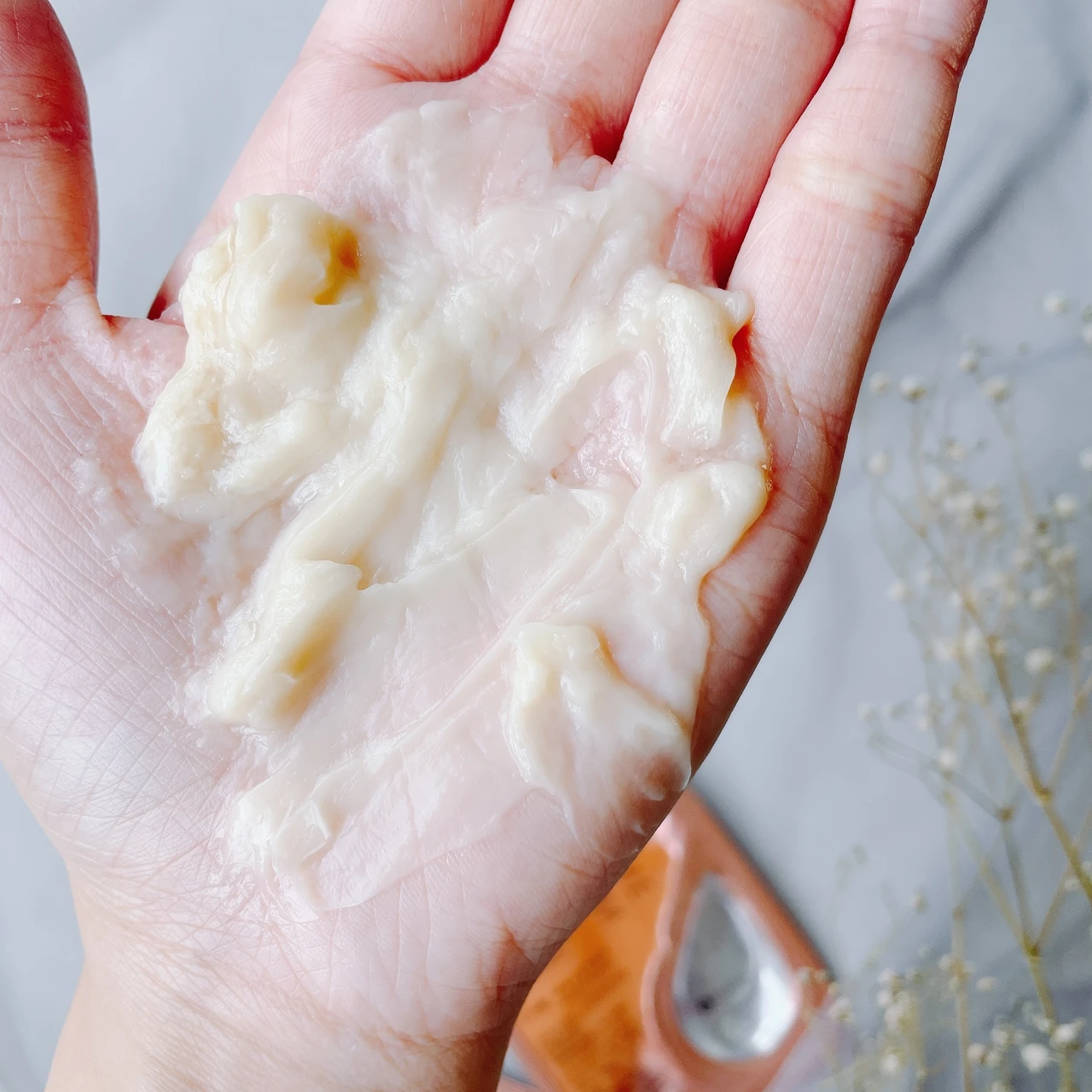 新体験！美容オイルとヘアマスクを混ぜて使う！【いち髪 THE PREMIUM W ケアブースター美容オイルマスク】_3_2