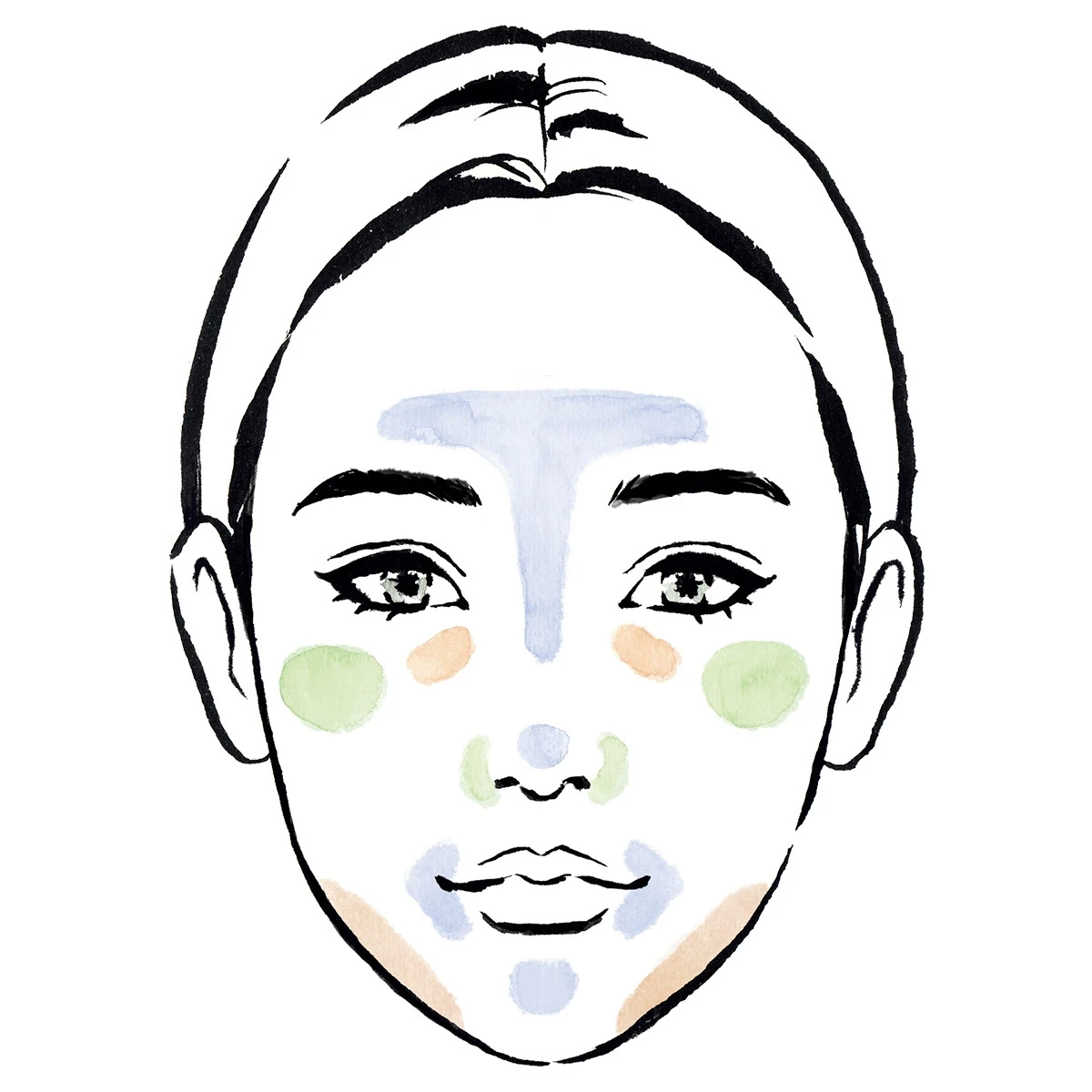 ジバンシイコレクター・コンシーラの使い方、メイク