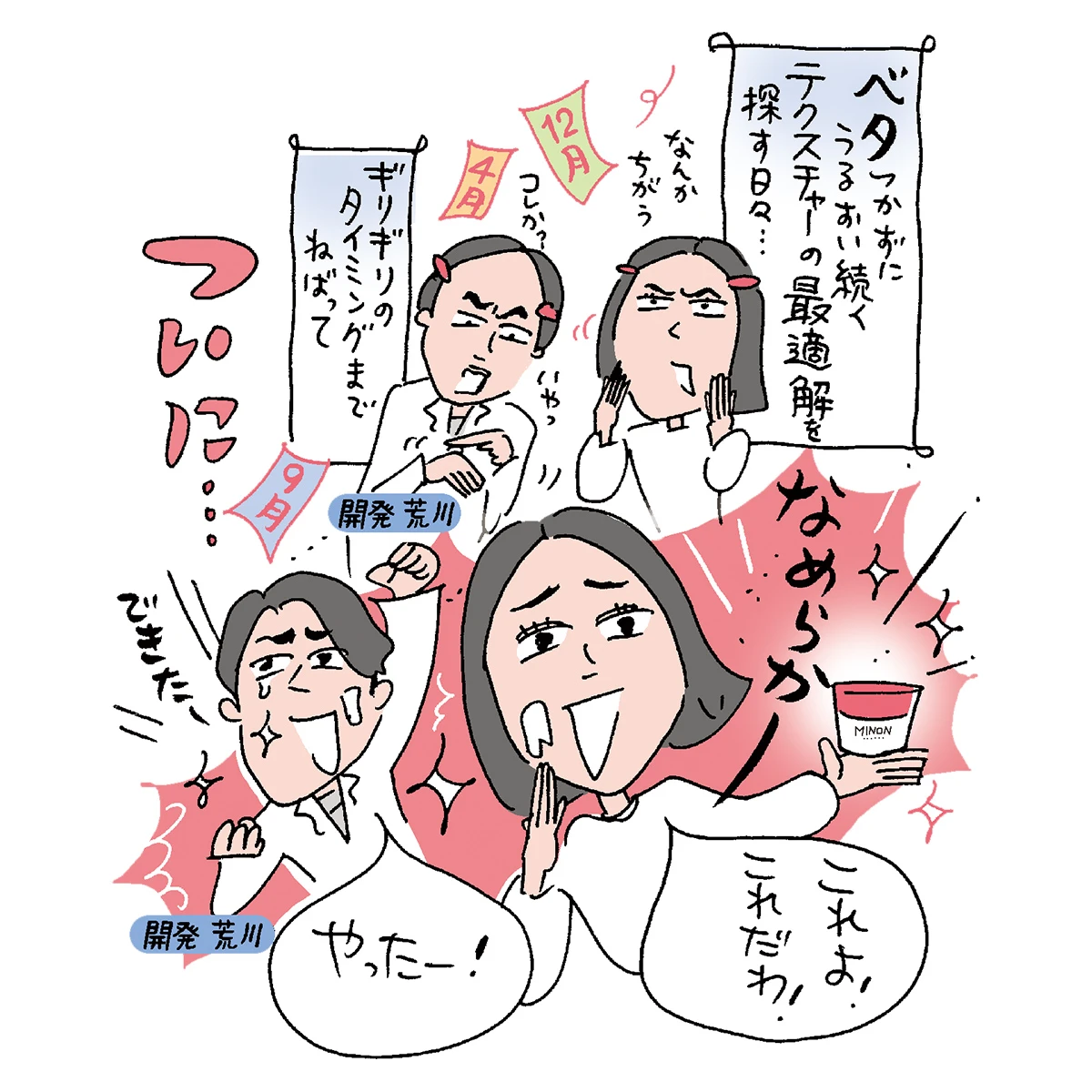 ミノン アミノモイストからジャータイプのクリームが誕生。敏感肌を乾燥ダメージから守りたい もっと長時間! もっと心地よく! クリーム情熱物語_4
