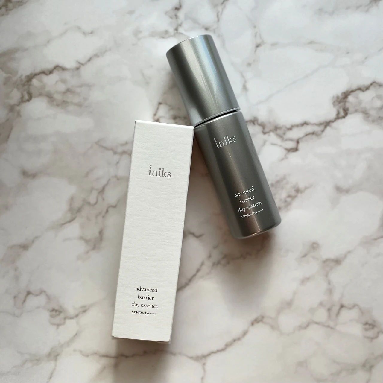 【花粉肌荒れ対策】日中の肌を守る！トーンアップ下地としても優秀な敏感肌用エイジングケア日焼け止め美容液【iniks】_4