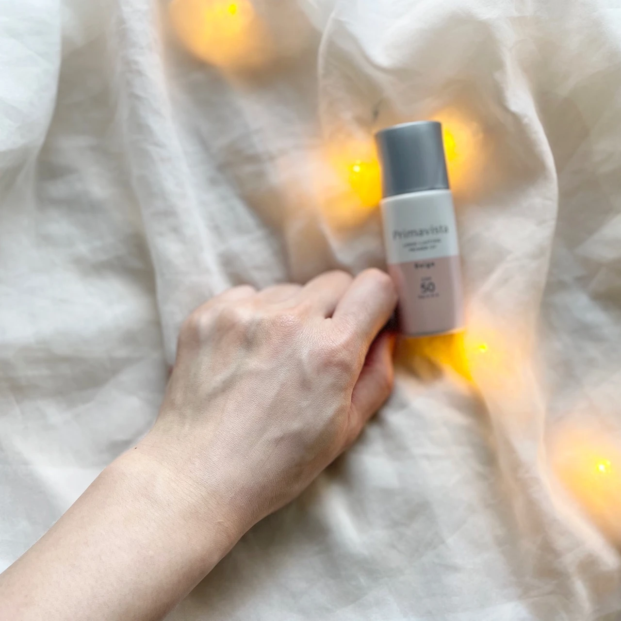 【ノーファンデ派の夏下地】くずれない、テカらないといったらやっぱりプリマ！【プリマヴィスタ スキンプロテクトベース〈皮脂くずれ防止〉SPF50】_4_1