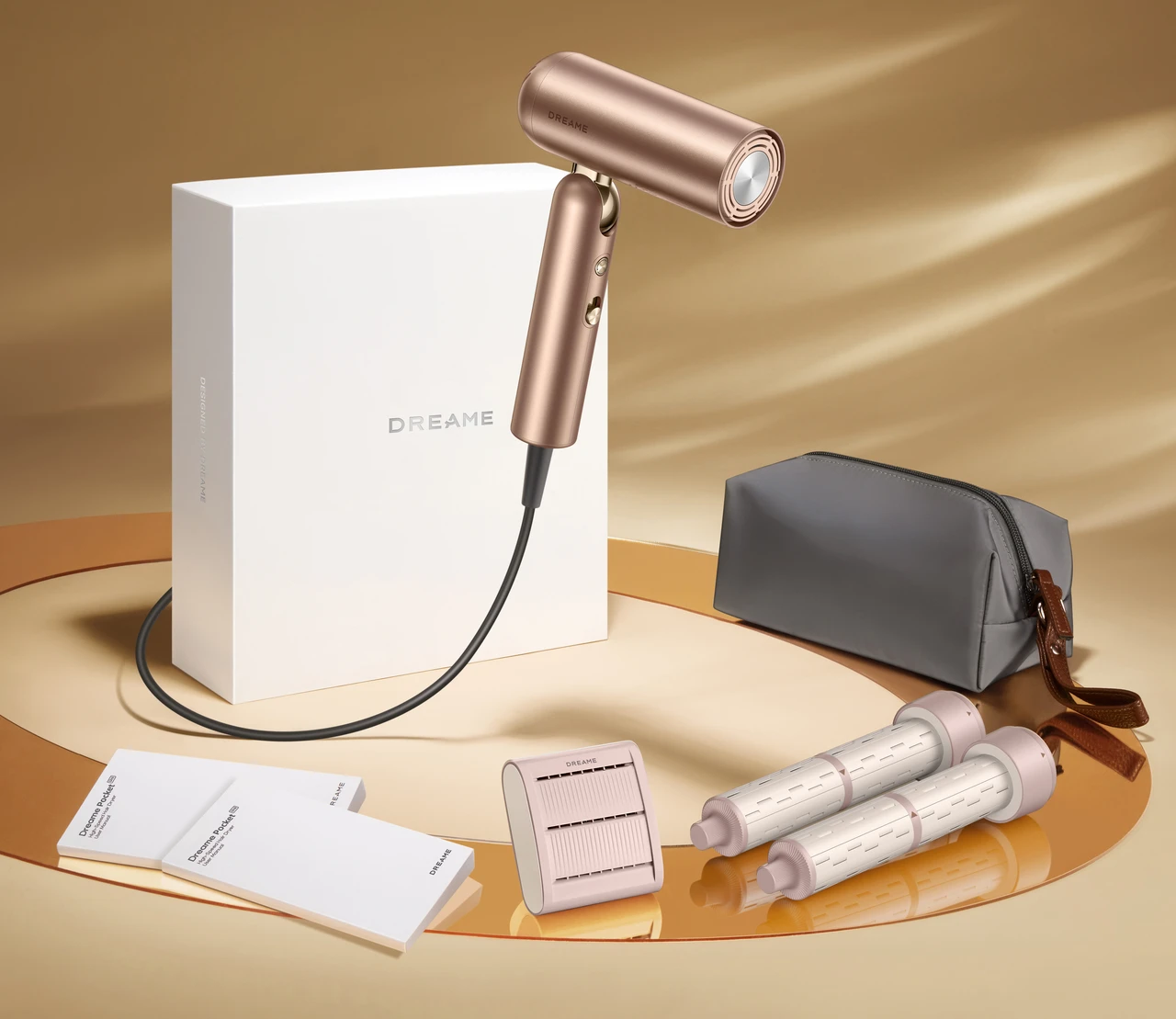 ドライもスタイリングもこれ1台！新発想の3WAYドライヤー【ドリーミー Pocket Uni】が話題

_8