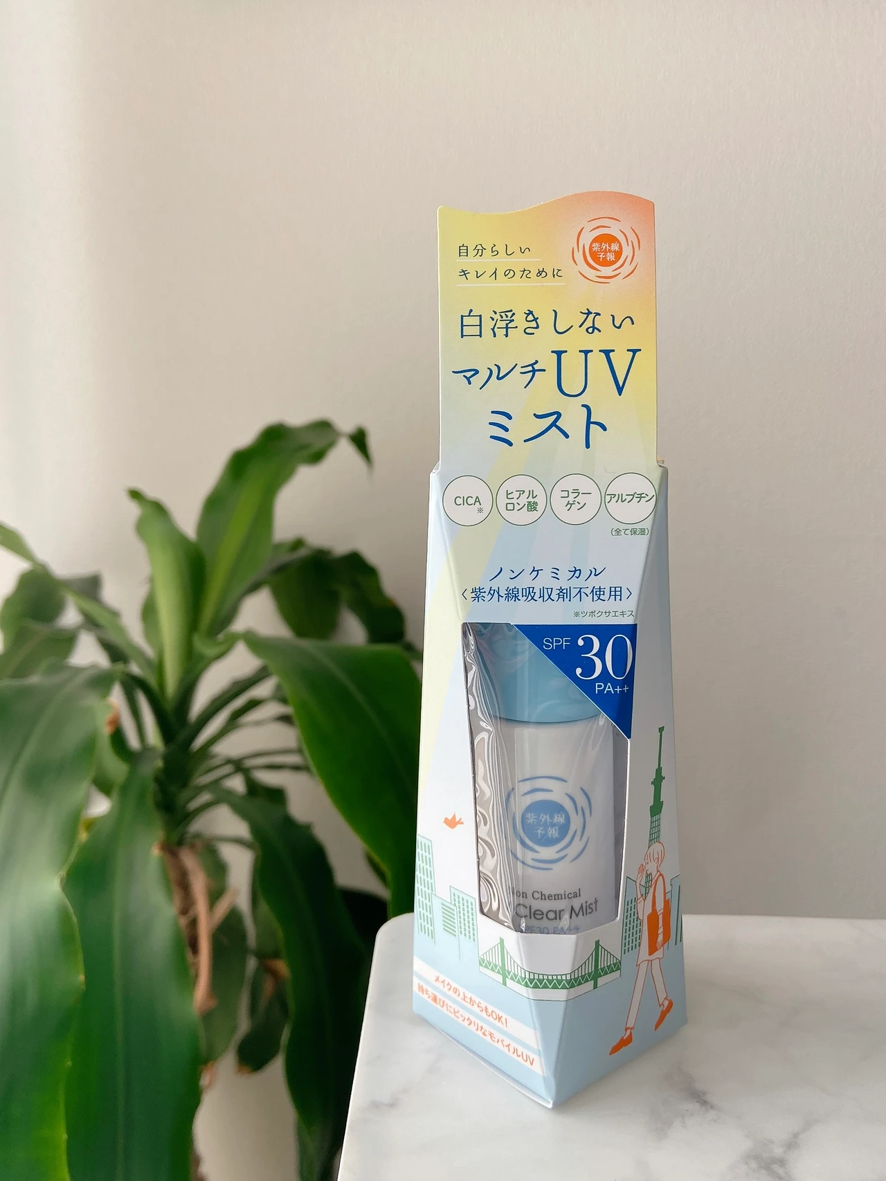 【手軽に全身UVケア☀️】新発売🆕紫外線予報「ノンケミカルUVクリアミストM」🕶_3_3