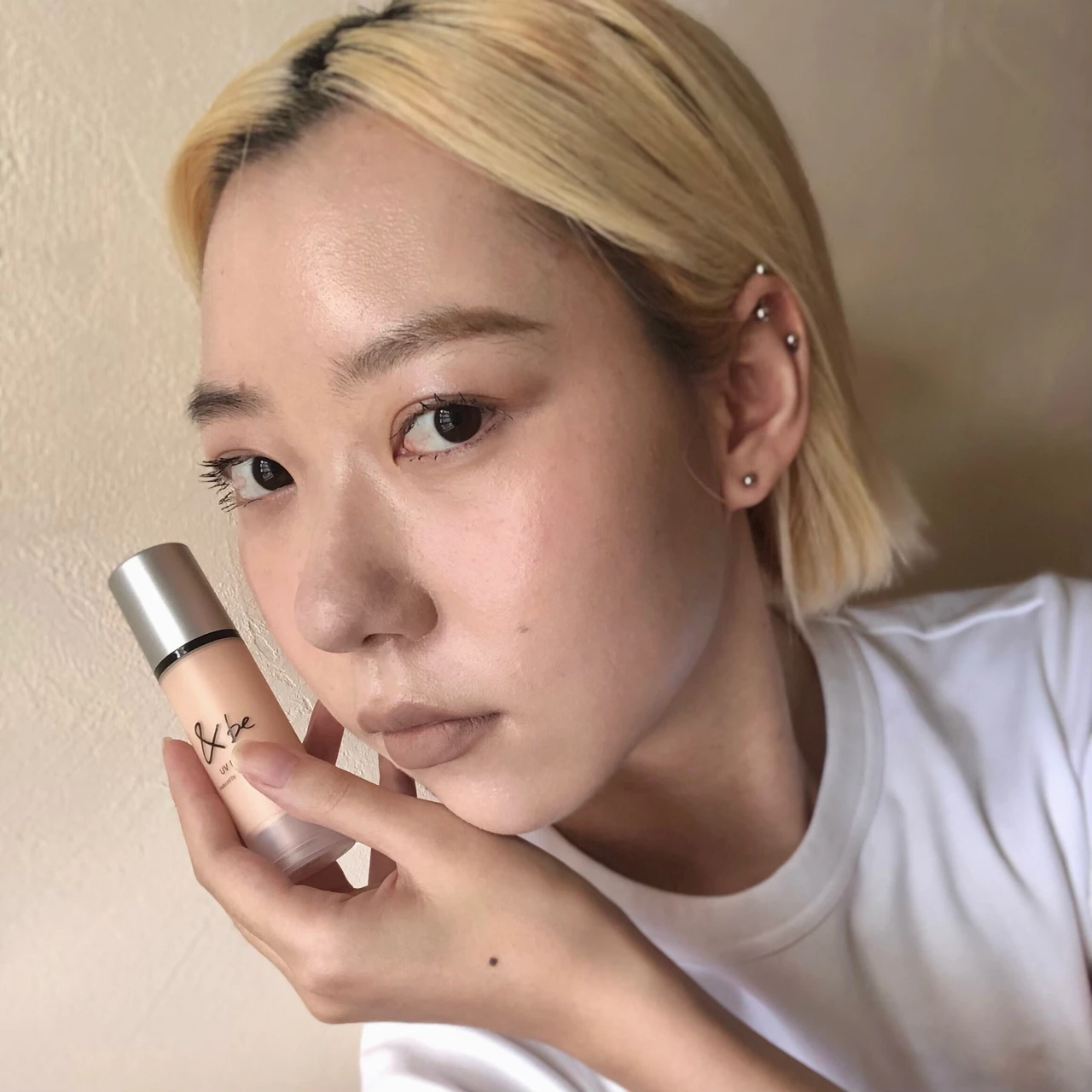 【乾燥肌におすすめ】生命力溢れる素肌感下地！&be UVプライマー【ハイライト無しで潤い満ち肌】_3_2