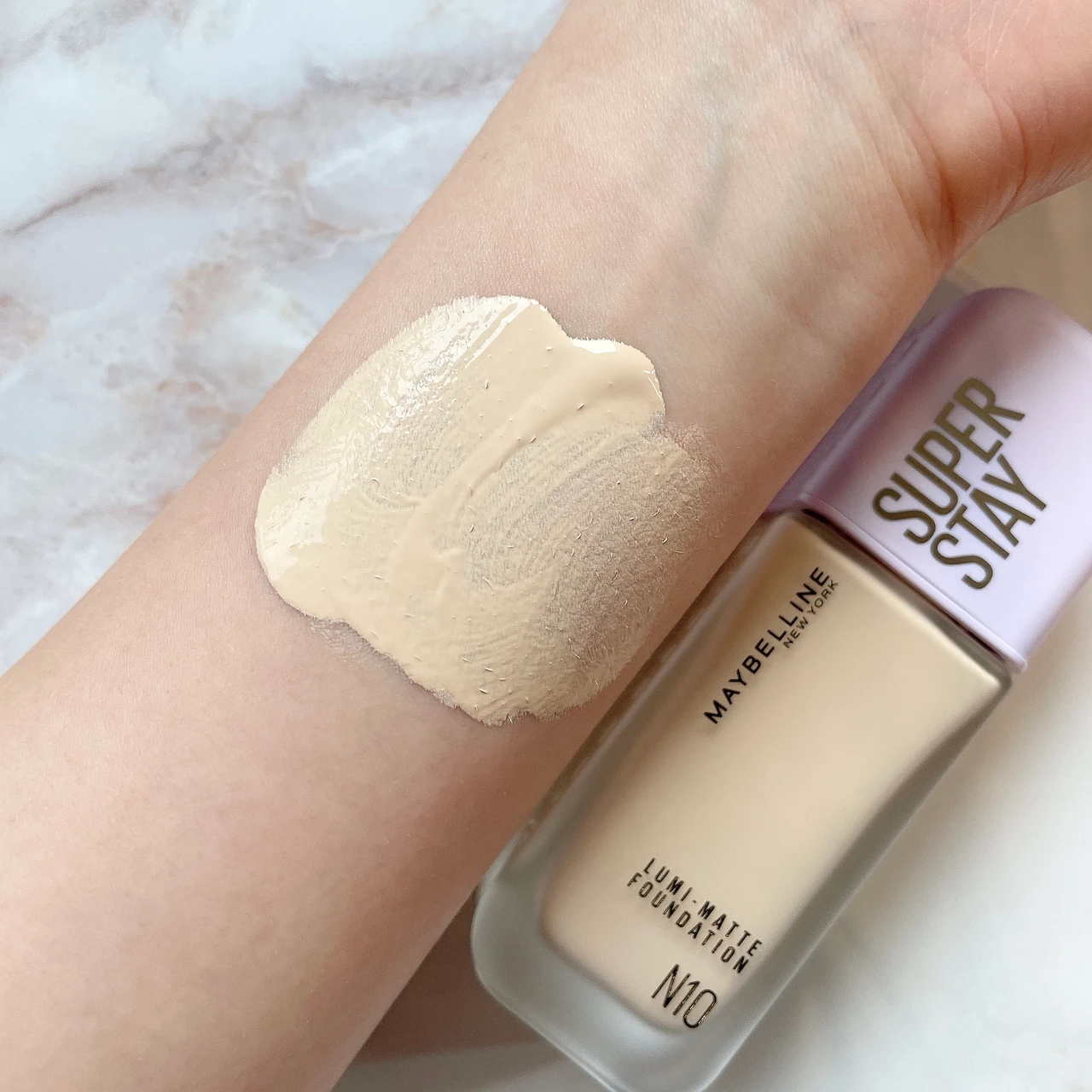 【全色レビュー】2/10発売！メイベリン新作"SPステイ ルミマット リキッド ファンデーションが優秀すぎる♡ドラコスファンデの進化とは？_4_2