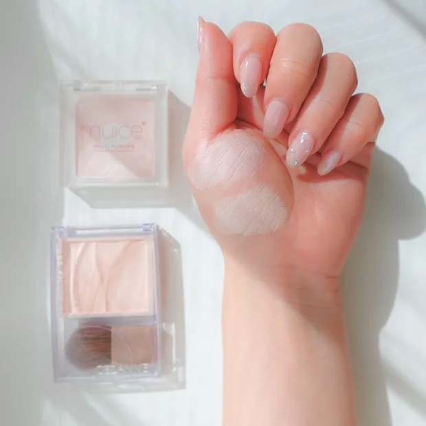 CEZANNEとmuiceのバズりパウダーを徹底比較｜カバー力・質感違いは？