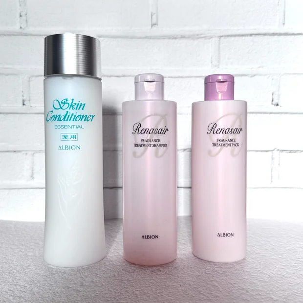 髪からフェロモン？！なアルビオンのシャントリのミニサイズが5/18からスキコンとセットで数量限定販売✨