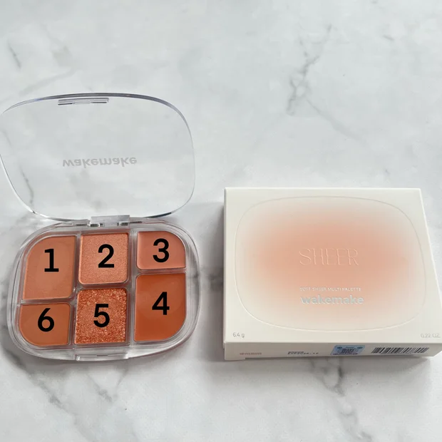 【ウェイクメイク】これひとつでデイリーメイクはOK！気分で質感を使い分けられる万能パレット