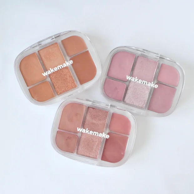 【wakemake】異なる5つの質感！「ソフトシアーマルチパレット」が万能すぎる☆