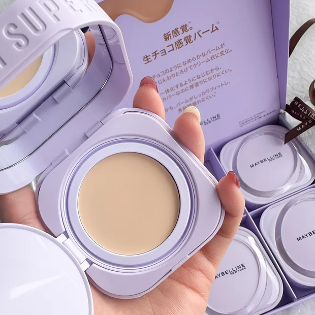 【生チョコ感覚バーム】新触感！とろけて密着ハイカバー！メイベリン「SPステイ クリームパクト ファンデーション」