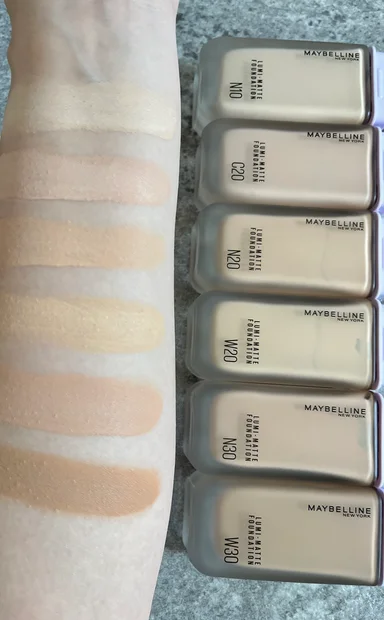 【全色スウォッチ付】2024年2月10日発売メイベリンSPステイルミマットリキッドファンデーションをご紹介♪