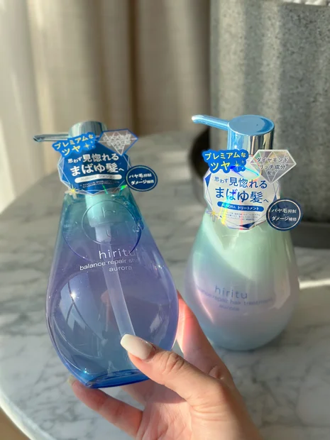 使ったこと無かったのが悔やまれる、、【 𝗵𝗶𝗿𝗶𝘁𝘂 】AURORA SERIES シャンプー＆トリートメント