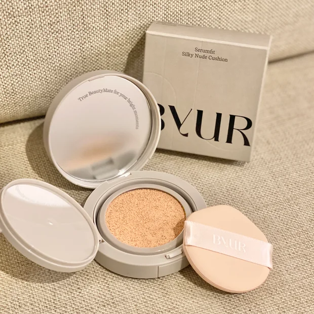 つるんとシルキー肌に｜ByUR セラムフィット シルキー ヌード クッション