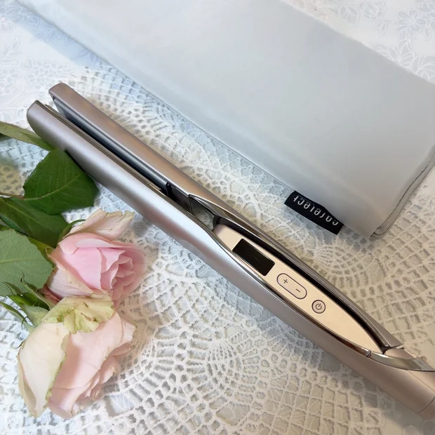 【まるでサロン帰り⁉︎】ケアレクト by プリュスオー スムースケアアイロンでシルク髪へ☆