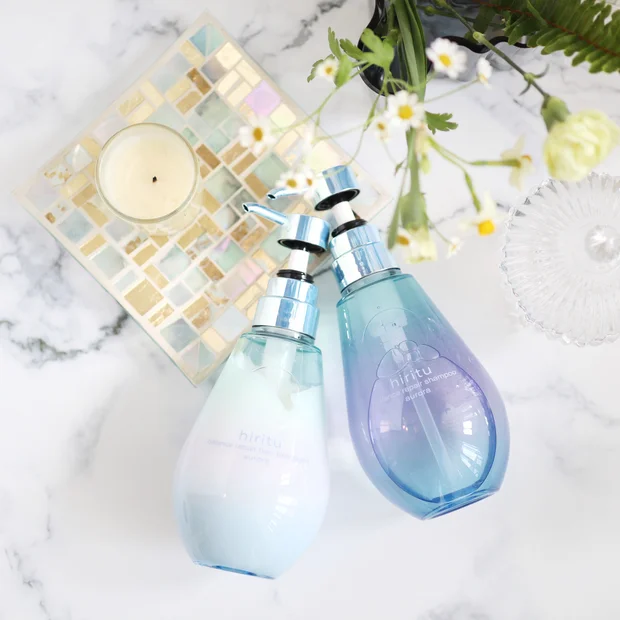 【ヘアケア】浮き毛のないツヤ髪に♡ヒリツの「オーロラシリーズ シャンプー＆トリートメント」