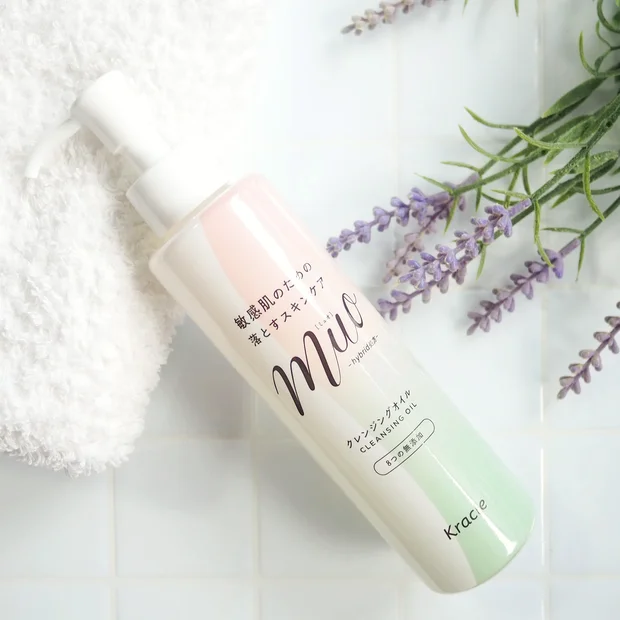 敏感肌でもしっかりメイクが楽しめる！W洗顔不要で洗浄力抜群「ミュオ クレンジングオイル」