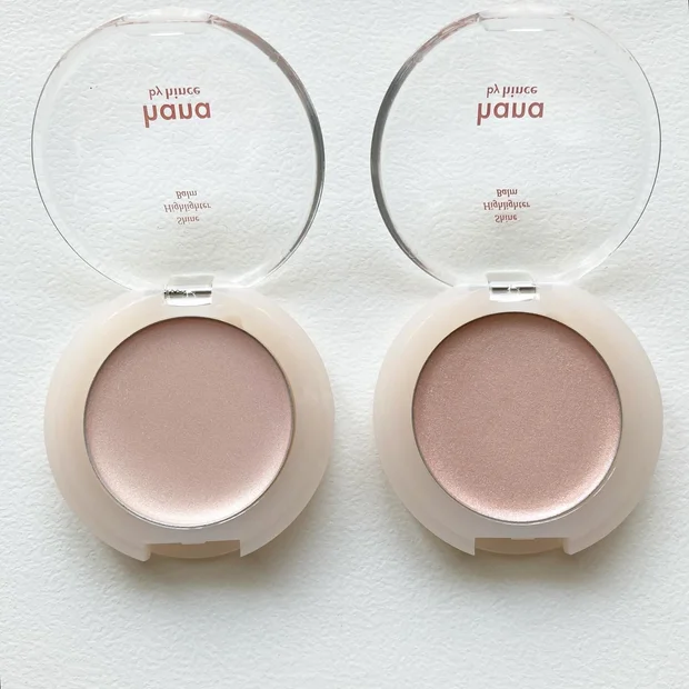 ファミマで買えるプチプラコスメ♪hana by hinceのシャインハイライターバームで手に入れるナチュラルな光沢感！