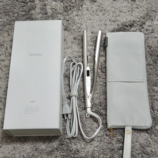 髪に優しくツヤツヤストレートに♪「ケアレクト スムースケアアイロン 25mm」✨