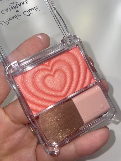 【キャンメイク新色】12/22発売パウダーチークスにイエベ春歓喜カラー「P06ジューシーコーラル」が登場